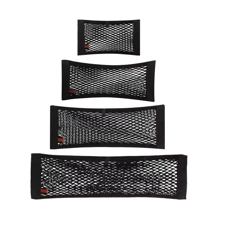 Red de almacenamiento para automóvil 4 piezas black+decker - 1
