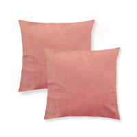 Juego de 2 Cojines de Terciopelo cojín de terciopelo de alta calidad, 50x50, 45x45, 40x60cm, para sala de estar, dormitorio, rosa, Beige, gris, Decoración de sofá - details 1