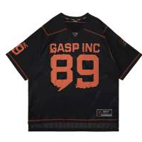Camiseta De Baloncesto Para Hombre Con Manga Corta Fitness Muscular Transpirable Y Secado Rápido Deporte Verano Estilo Americano - details 2