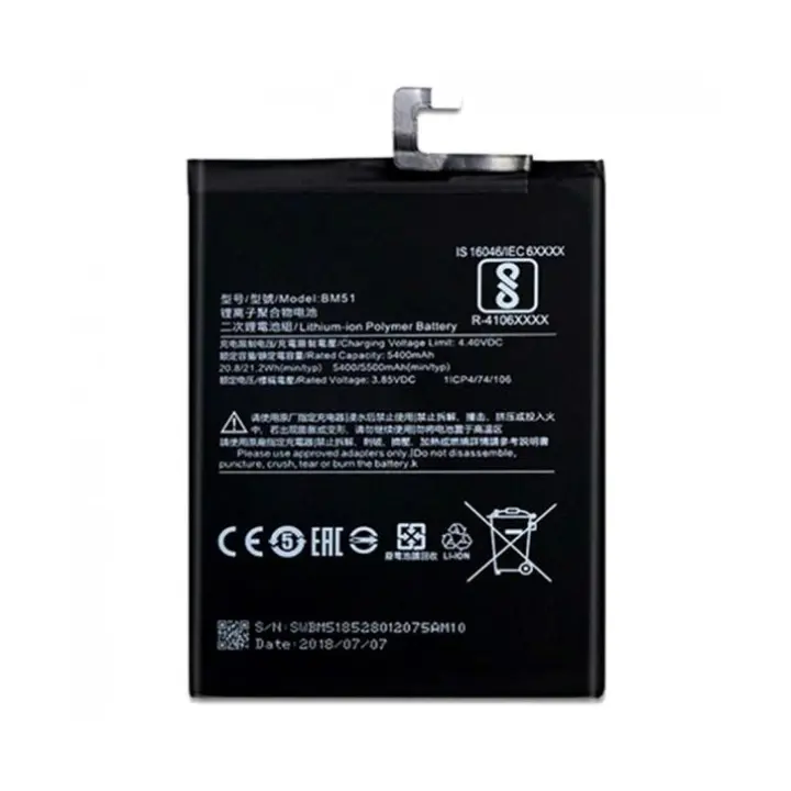 IMATICA LOS PALACIOS Batería Interna Xiaomi Mi Max 3 Repuesto 5400 Mah Alta Capacidad - 1