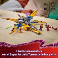 Lego 71833 Super jet de la tormenta de Ras y Arin Lego Ninjago - details 1