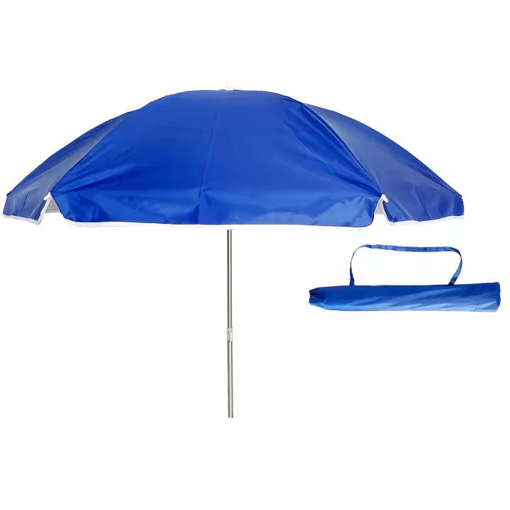 Sombrilla playa de Aluminio diámetro 140-160cm con Protección Solar UV50+ - 1