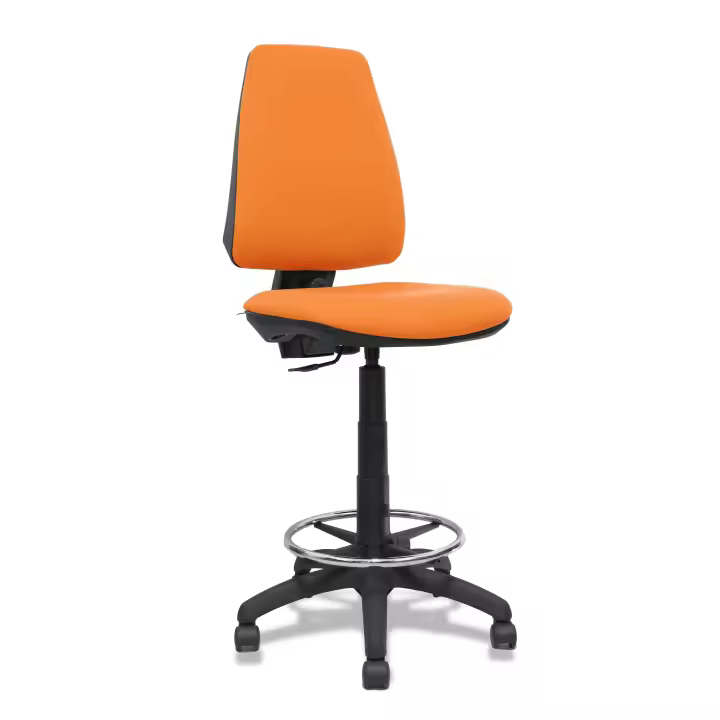 Taburete Elche CP bali naranja - 1