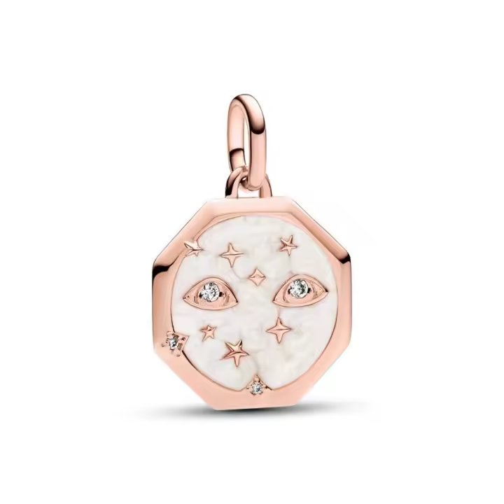 783036C01 - Charm Medallón Ojos Brillantes Pandora ME 783036C01 PANDORA Raíz Joyas de Plata Joyas Pandora MUJER inicio Charm Pandora Mujer Pandora Original - 1
