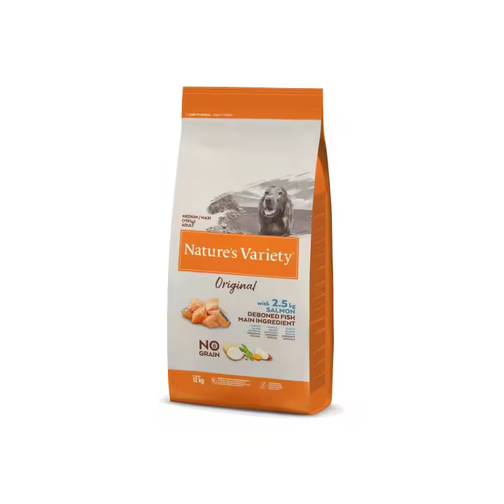 Natures Variety Original No Grain Adult Salmón Perros Adultos12 kgs - 1