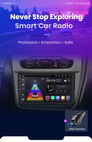 Junsun AI Voice Car Radio Stereo For Seat Altea 2004 2005 2006 2007 2008 2009 2010 2011 2012-2015  Car Auto Radio Built-In Wireless Carplay For Apple & Android Auto Automotive Multimedia Touch Screen 360 camera Car Intelligent Systems With GPS Navigation - details 0