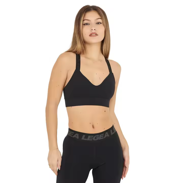 Ropa mujer Tops y sujetadores deportivos Legea Top Deportivo Despina Negro - 1