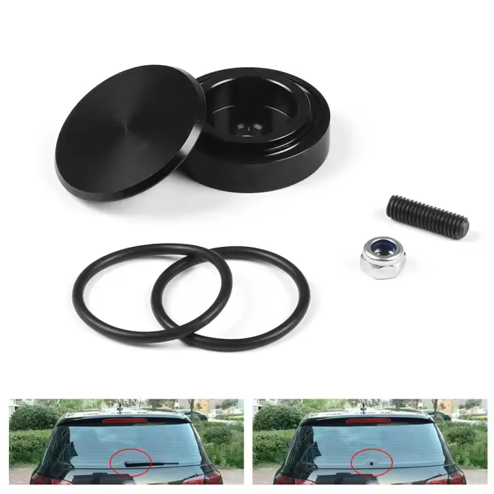 Kit Universal De Eliminación De Limpia-Revestimiento Para Coche Aluminio Accesorios De Coche Para Limpia-Paredes Traseras - 1