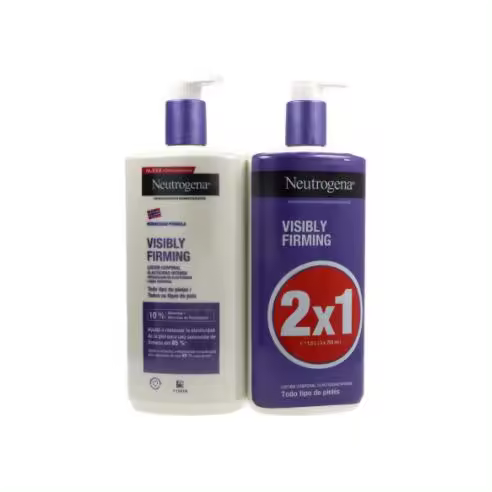 Neutrogena Visibly Renew Locion Corporal Reafirmante 2x750 ml Promo Neutrogena - 1