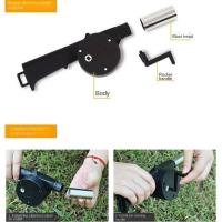 Agujero De Mano Para Barbacoa Y Camping Soporte De Fuego Portátil Para Exteriores Secador De Mano Para BBQ Material Plástico Resistente Al Calor - details 1