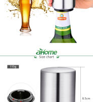 Abrepuertas Automático De Acero Inoxidable Con Magnetismo Para Botellas De Cerveza Y Vino Abrebotellas De Cocina Suministros De Barra - details 1