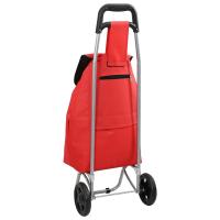 Carro de Compras con Ruedas VidaXL Rojo 35 L - details 0