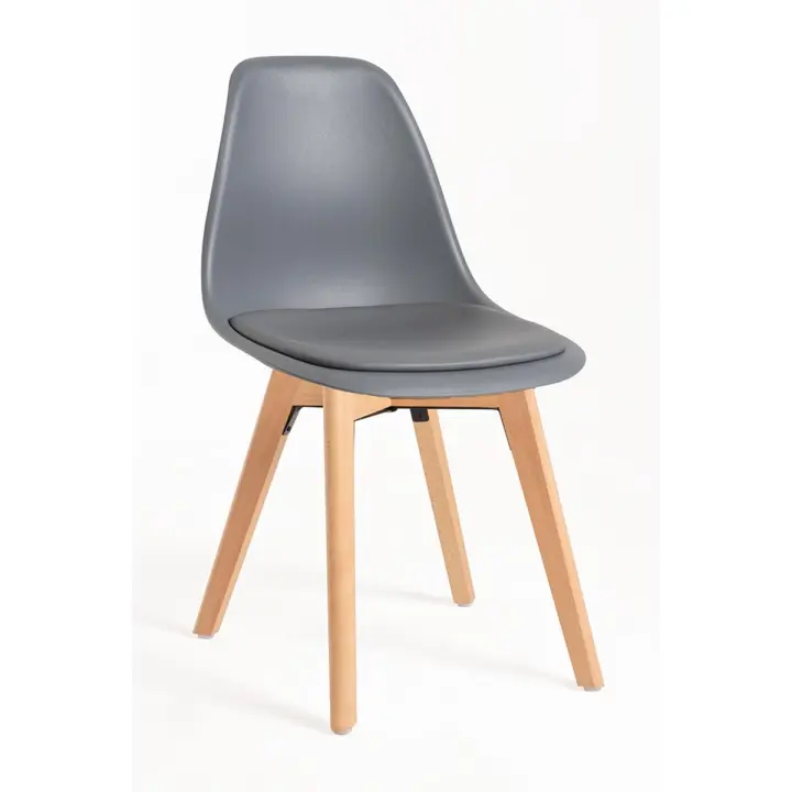 Silla Dami - Gris oscuro - 1