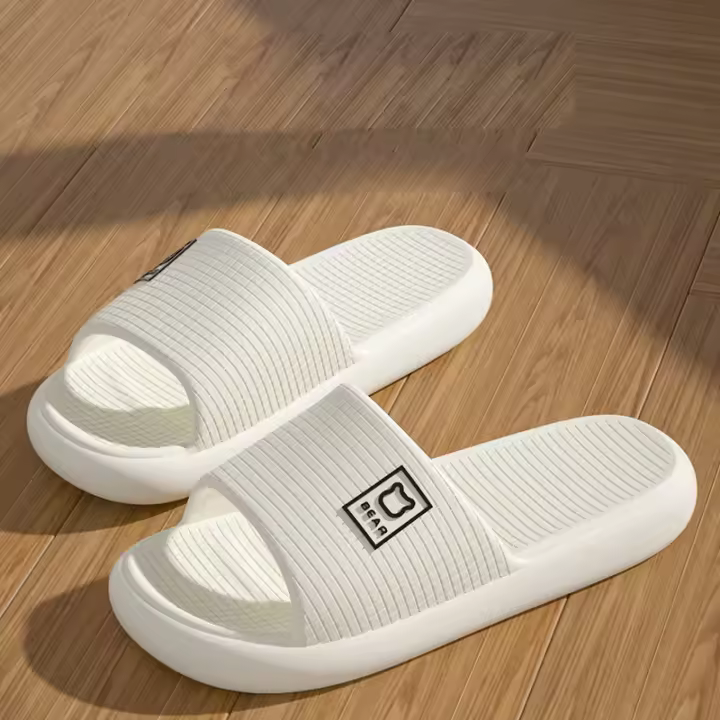 Sandalias Cómodas De Verano Para Parejas Antideslizantes Y Suaves Zapatos De Casa Para Hombres Y Mujeres Flip Flops EVA - 1