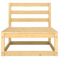 vidaXL Juego de salón de jardín 4 piezas madera maciza de pino - details 3
