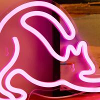 Lámpara De Neón LED Chi-buy En Forma De Gato Iluminación USB Para Decoración De Pared 3D Juego Dormitorio Sala De Estar Luz Nocturna - details 2