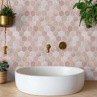 Pegatina De Pared 3D Falsa Drip Tile Autoadhesiva Kuujojo Para Cocina Sala De Estar Y Baño Fácil De Quitar Tamaño 12x12 Pulgadas - details 29