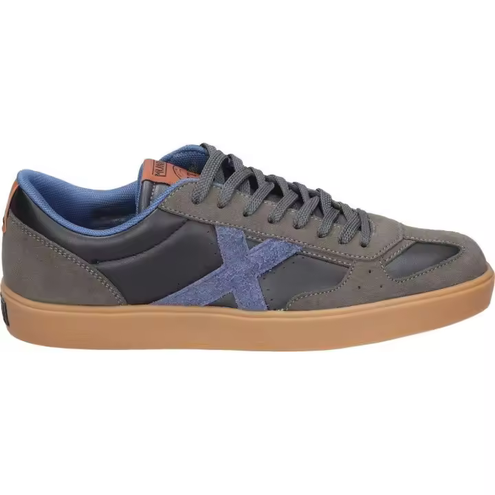MUNICH | Zapatilla Munich Break 37 para Hombre – Deportiva en Color Azul Mario con Detalles en Gris – Sneaker con Cordones – Estilo Casual – Versátiles – Combinables – Cómodas – Modelo 4046037 - 1
