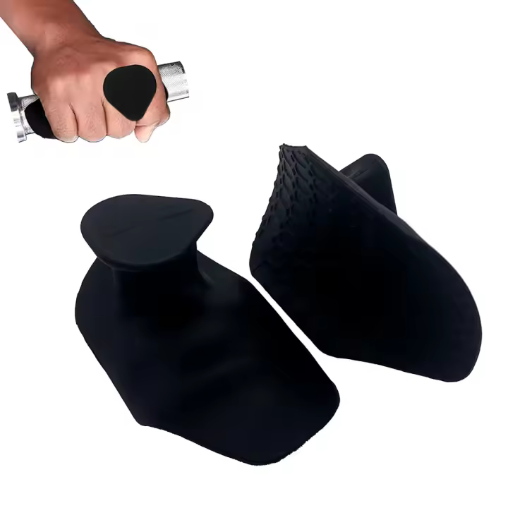 Guantes De Gimnasia Sin Dedos De Silicona Para Hombres Y Mujeres Protección De Mano Para Entrenamiento De Resistencia Y Levantamiento De Pesas - 1
