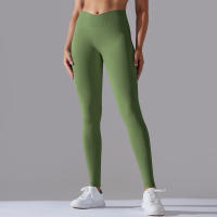 Leggings De Yoga Para Mujer Cintura Alta Levantamiento De Caderas Gimnasio Sin Costuras Pantalones De Deporte Fitness Running - details 26