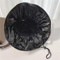 Sombrero De Sol Para Mujer Estilo Coreano Con Gran Alas Protección Solar Sombrero De Pescador Negro Gorra Casual De Verano - details 3