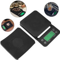 Báscula De Cocina Digital Electrónica Portátil Con Timer De Precisión Alta Para Café Y Sopas LCD Escala De Derrame 5kg 0.1g - details 3