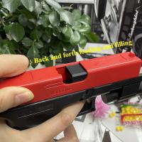 Pistola De Airesoft Manual G17 Juguetes De Arma Deportiva Al Aire Libre Con Laser Para Niños Y Adultos Regalo - details 2