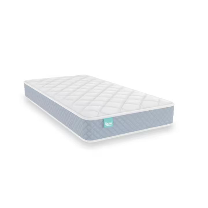 Nalui Colchón Cuna Baby One Azul Claro ±12cm | Certificado Oeko-Tex® | Hecho en España - 1