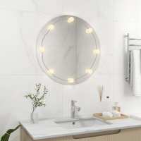 vidaXL Espejo de Pared con Luces LED Redondo de Vidrio Pasillo Cuarto de Baño Dimensiones Φ 30 cm,  Φ 40 cm,  Φ 50 cm y mas - details 3