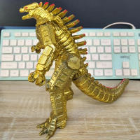 Figura De Acción Gigante Gold Mechagodzilla Vs Kong 7 Pulgadas Juguete Movable Con Articulaciones Regalo Para Niños Fanáticos De Los Dinosaurios Y Los Monstruos - details 2