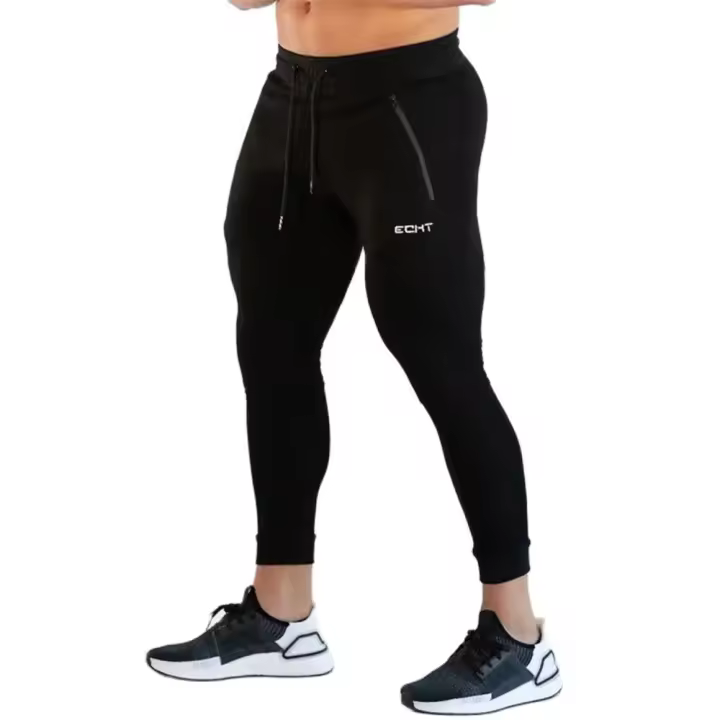 Pantalones De Ropa Deportiva Para Hombre CLIFFORDLENOX Algodón Y Poliéster Talla True Elastic Waist Running Fitness Training - 1