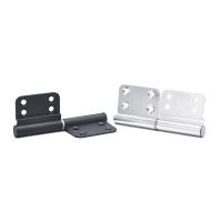 Juego De 2 Piezas De Juego De Bisagras De Puerta En Aluminio Negras De 4 Pulgadas Bisagra Desmontable Para Cocina Y Toilette Herramienta De Puerta Desmontable - details 5