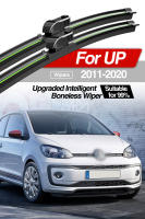 LimpiaParabrisas Antigolpes Para VW up 2011-2020 Plegables De Banda Natural De Goma Accesorios Para Ventanas Delanteras 2 Piezas - details 0