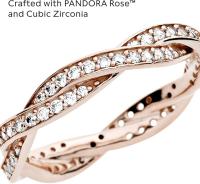 Pandora - Anillo Pandora Plata Rose Circon atado, Viene con embalaje de Caja de Giunte original. - details 2