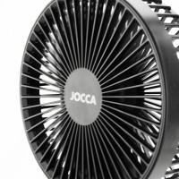 Ventilador inalámbrico portátil Jocca de diseño telescópico, plegable y ajustable para sobremesa o de pie con 3 niveles de velocidad y modo naturaleza y 24 horas de autonomía, recargable por USB. Ideal para viajar. - details 11