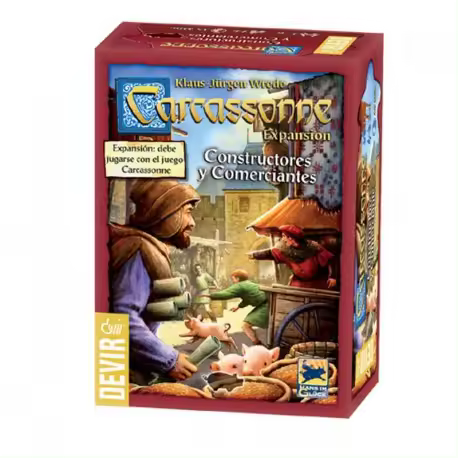 Carcassonne. Constructores y comerciantes. - 1
