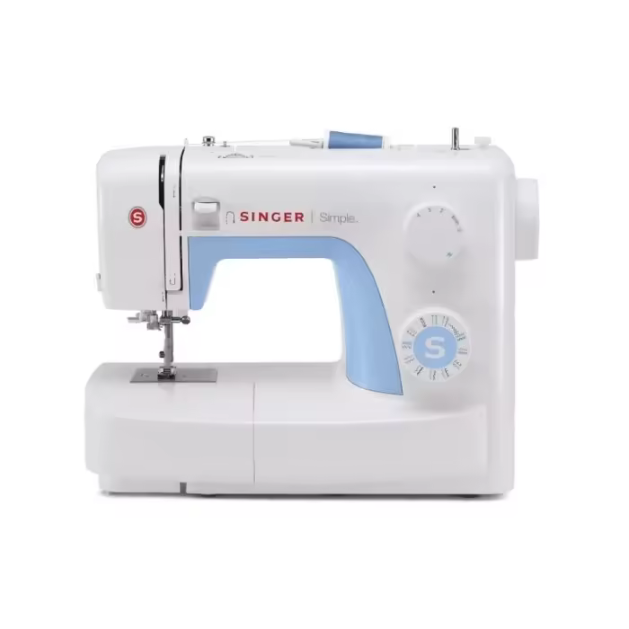 Máquina de Coser Singer Simple 3221 con 21 Puntadas y Ojal Automático - 1