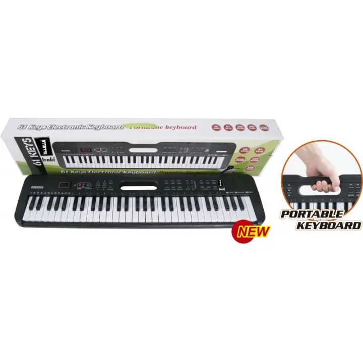 TECLADO ISAKI TC-619 DE 61 TECLAS - 1