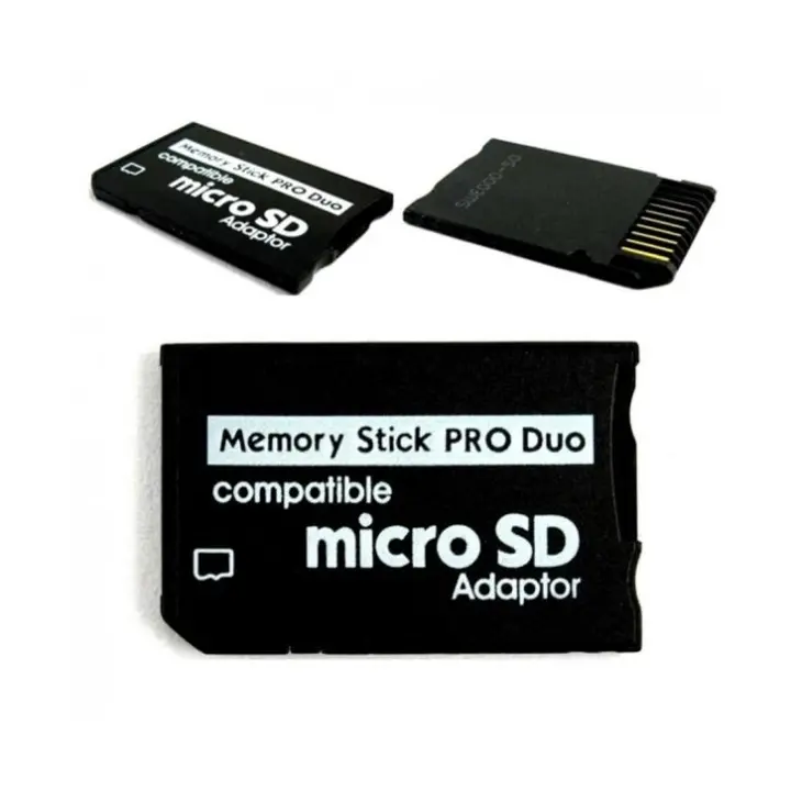 IMATICA LOS PALACIOS Adaptador Memory Stick Pro Duo MS para PSP - Tarjeta Adaptador Convertidor - 1