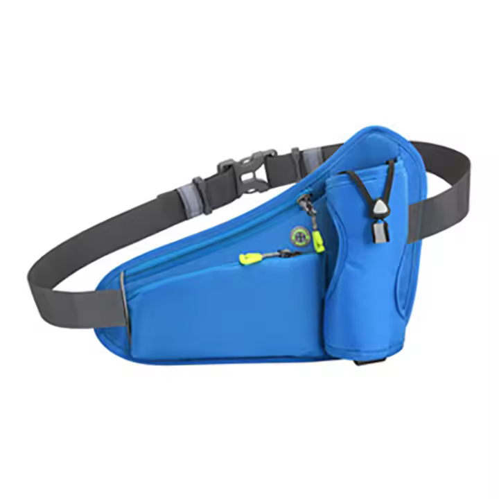 Bolsa De Cintura Para Correr Con Portabotellas Bolsa De Almacenamiento Para Deportes Aire Libre Caminata Montañismo Ciclismo Unisex - 1