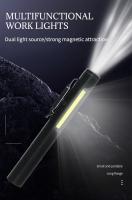 Linterna USB Recargable UV 4 En 1 (UV/LED/COB) Multifuncional Mini Con Fuente De Luz LED 4 Indicador Y Clip De Bolígrafo - details 13