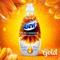 Asevi Perfumador Liquido Concentrado para Lavadora Gold, 720ml para 36 Lavados, Pack 3 uds, Perfume para la Ropa, Fragancia Intensa y Sofisticada con Olor Afrutado, Para Todo Tipo de Prendas, Formula Hipoalergenica, Dermatologicamente Testada - details 0