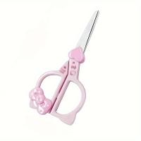Tijeras Hello Kitty 1pc Para Manualidades Y Oficina Suministros Escolares Regalo Adorable De Sanrio Para Jóvenes Y Adultos - details 4