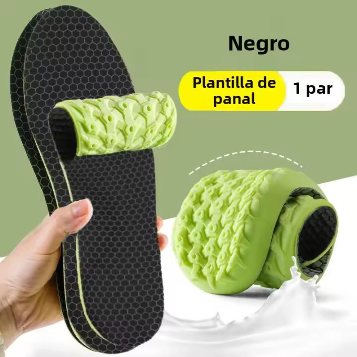 Suela De Silicona Para Zapatos Antideslizante Transpirable Soporte Arco Ortopédico Para Plantar Fasciitis Aumento De La Suela Para Hombres - 1