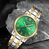 Reloj De Pulsera De Moda ORUSS Para Hombres Acero Inoxidable Resistente Al Agua Luminoso Deportivo Y De Negocios Con Calendario Y Fechas Semanales - details 4