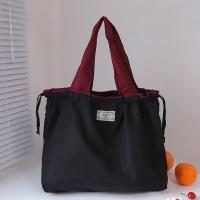 Bolsa De Compras Ecológica Y Fashion Con Cierre De Cordón Bolsa De Viaje Impermeable Reutilizable Para Supermercado Y Grocery - details 10