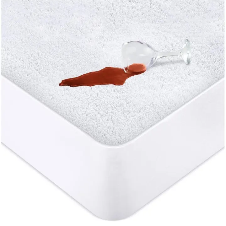 JIMENÉZ HOME Protector Colchon Impermeable y Transpirable de Rizo | Ajustable y Absorbente - 1