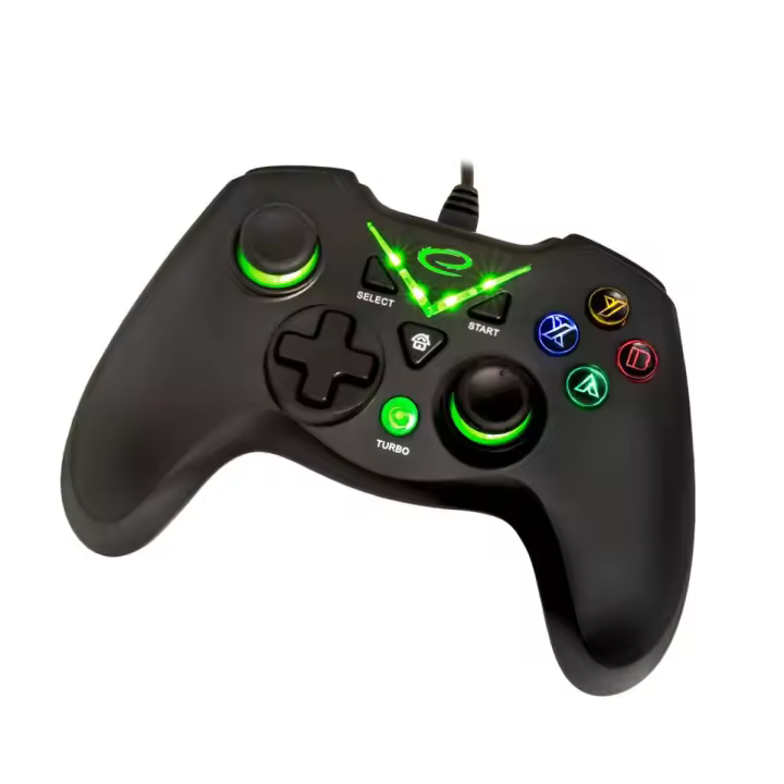 Mando Gaming Esperanza Pirate EGG114K USB 2.0 Negro Verde Microsoft Xbox One PC Xbox Series X Xbox Series S - 1