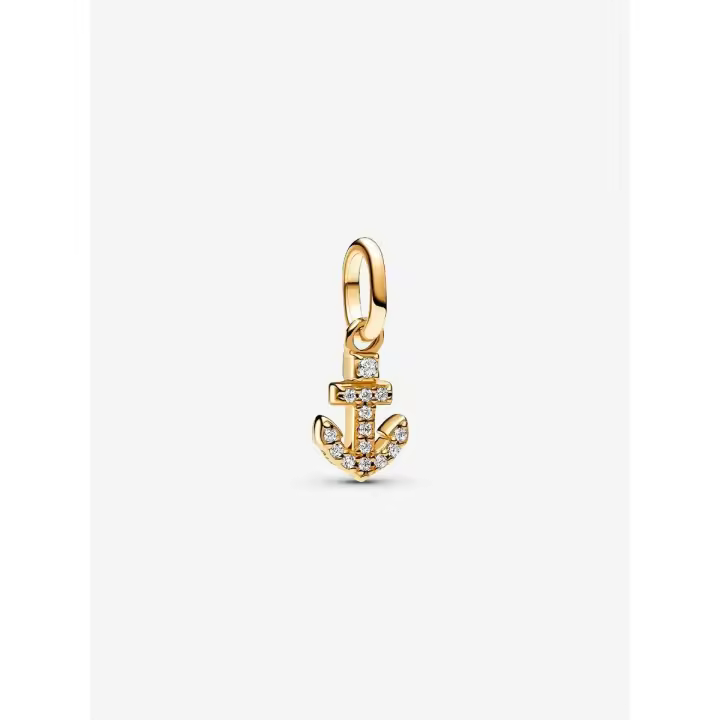 Pandora ME - Baño de Oro de 14K Pandora - Charm Colgante Mini de Angla - 1