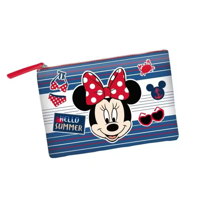 Neceser Minnie, Bolsa de Aseo Minnie, Licencia Oficial 100%, Color Azul, 30,5 x 22,5 x 2 cm, Karactermania - Kiglam - 1